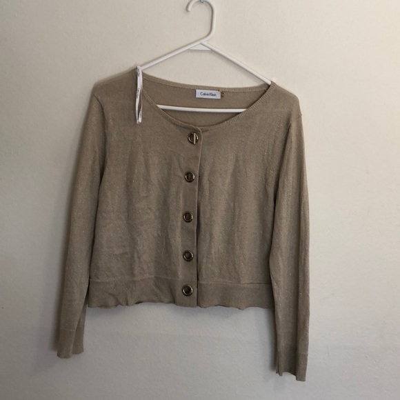 Calvin Klein Jersey Sweater - Picture 3 of 5